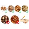 Anwenk Nutcracker Heavy Duty Nut cracker Pecan Cracker Walnut Cracker Tool with Wood Box Bowl