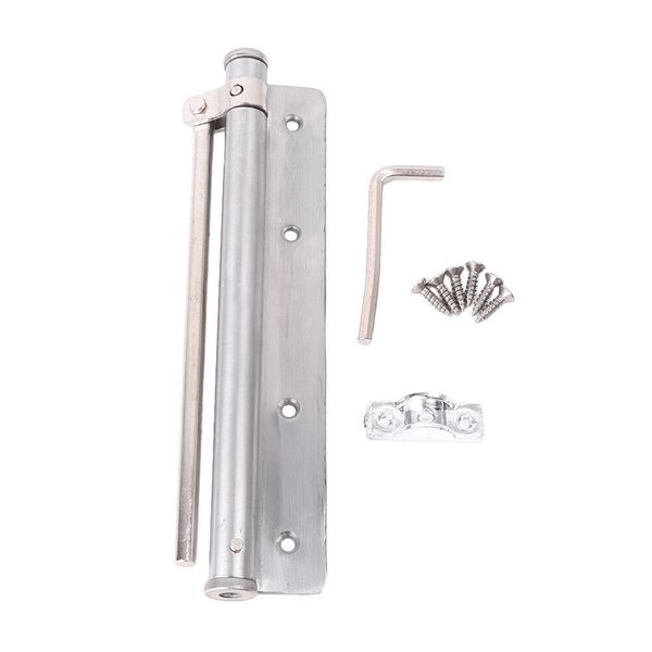 1x Surface Mounted Stainless Auto Closing Door Closer Changeable Fire Rated