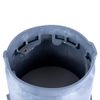 Adamax 910 Electrical Splice Box with 10-Inch Diameter, 1-Piece, Grey