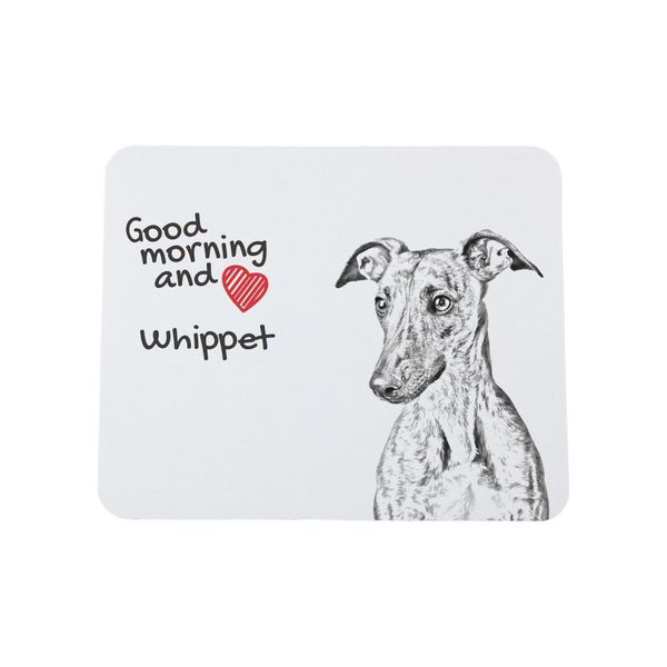 Whippet Mouse Pad with Dog Art Dog-