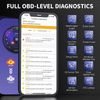 ANCEL BD200 Bluetooth OBD2 Scanner Check Engine Light Battery Car Code Reader US