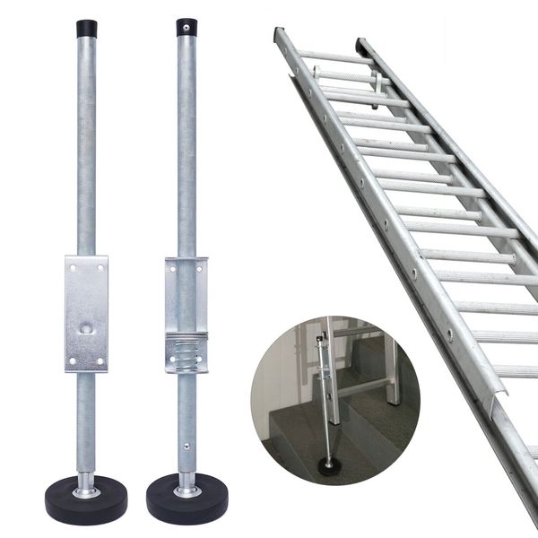 1 Pair Ladder Leveler Extension Ladder Leg Ground Leveler Kit Height Adjustable