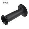 sourcing map Rotary Tool Side Handle, Auxiliary M12 Thread for Angle Grinding Plastic Black 2 Pcs