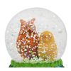 b1020113 animal friends snow globe owl