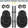 Yes4All Dumbbell Adjustable - 50lbs