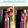 SodaStream Terra Sparkling Water Maker (Black) with CO2 and DWS Bottle