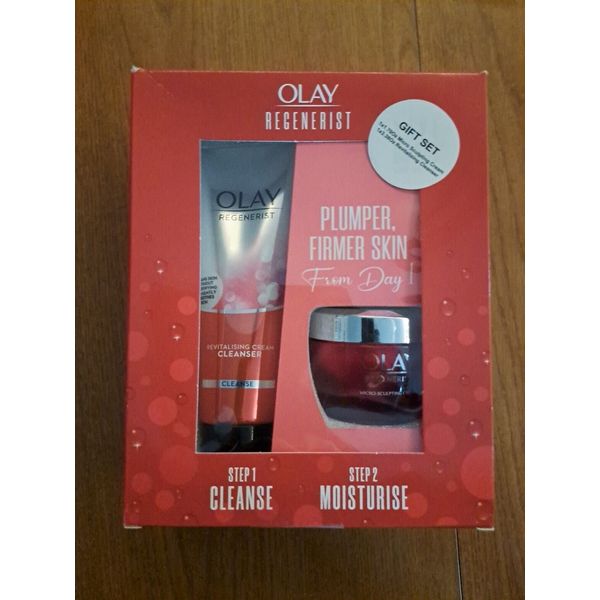 *NEW* Olay Regenerist Gift Set Cleanse And Moisturize