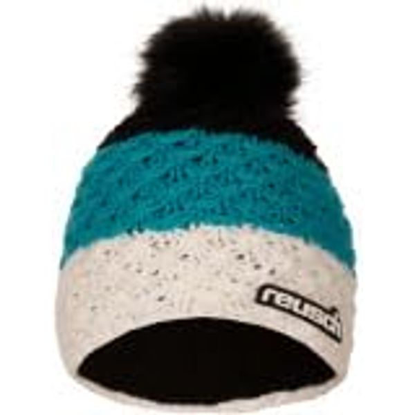 Reusch Unisex Aiden Beanie Hat White-Blue
