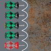 Wera 368 Stubby Screwdriver for Internal Square Screws 02 x 25mm