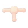 Dapco 8763 Fuel Line Plastic T Fitting - 1/4in.