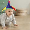 NUOLUX Multicolor Costume Jester Clown Mardi Gras Hat