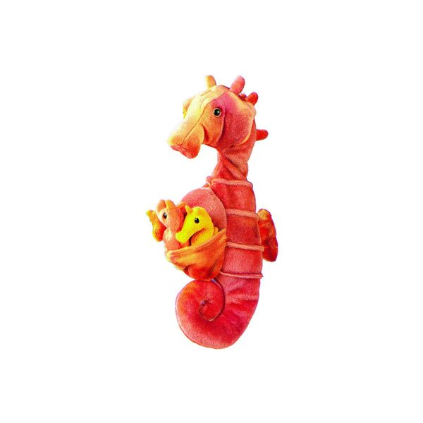 Wild Republic Seahorse Plush, Stuffed Animal, Plush Toy, Gifts for Kids, w/ babies 11.5 inches