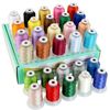 New brothread 30 New Janome Colours Polyester Machine Embroidery Thread Kit 500M Each Spool - Assortment 1