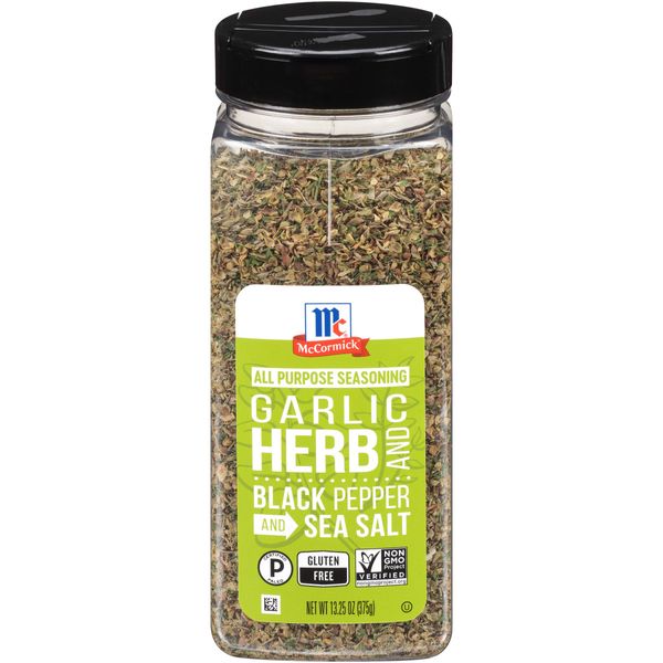 McCormick Garlic, Herb and Black Pepper and Sea Salt All Purpose Seasoning, 13.25 oz