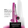 Esika Pro Mega Full-Size Waterproof Mascara for Visibly Longer and Lighter Eyelashes, Color: Black