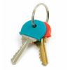 HoitoDeals 3Pcs Plastic Rubber Key Cap Covers Top Cap Tag Door Identifier (3Pcs Random Colour)