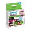 LW Ribbon White Plastic 25x54mm roll 1x160 Labels