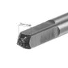 uxcell Machine Tap #2-56 UNC UNC Thread 2B Class 3 Flutes High Speed Steel Screw Threading Tap Tapping Tool 3pcs