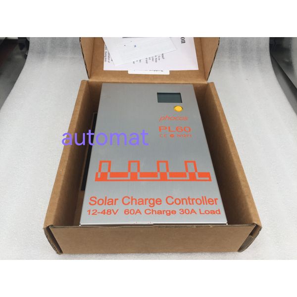 Brand New Phocos PL60 12-48V 60A Charge 30A Load Solar Charge Controller