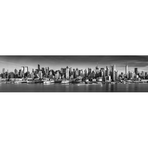 NYC New York City Panoramic Aquarium Background Various Sizes (18" H x 36" W)