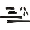 [ZERO TECH BASE] O-Cree Sunglasses Accessory Sock Kit O A K L E Y FLAK JACKET Flak Jacket, Black
