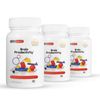 3 Pack Brain Productivity, helps reduce overwhelm-60 Capsules x3