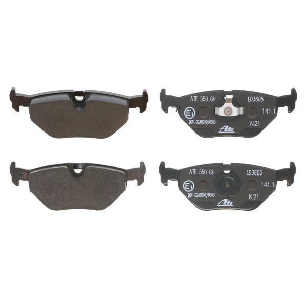 ATE Ceramic Rear Disc Brake Pad Set LD3605 for BMW, Saab