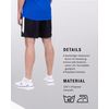 JAKO Kinder Shorts Power, Schwarz/Weiß, 164