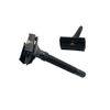 G.B.S Men's Shaving Razor with Adjustable Butterfly Open Mechanism Double Edge Safety Razor, Black Matte
