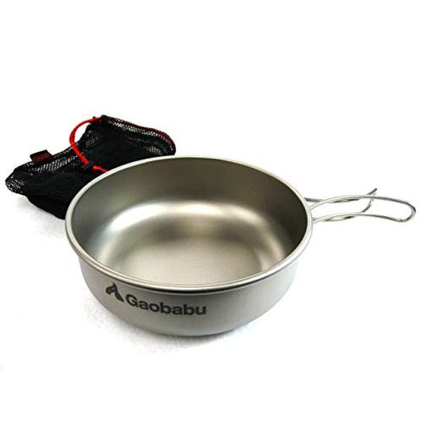 Gaobabu Titanium Bowl 500ml with Mesh Bag
