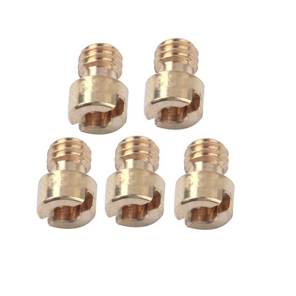 RedCap Set of 5 CVK Carburetor Main Jets Included (80-85 - 90-95 - 100) for 50cc, 80cc, 100cc GY6 PD18 Carburetor QMB139 Chinese Made Scooter Mopeds Engine Motor Carb - Easy Installation