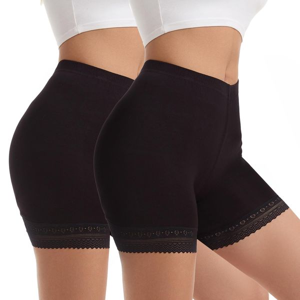 Vinconie Slip Shorts for Women Biker Shorts Under Dress Shorts Boyshorts Panties