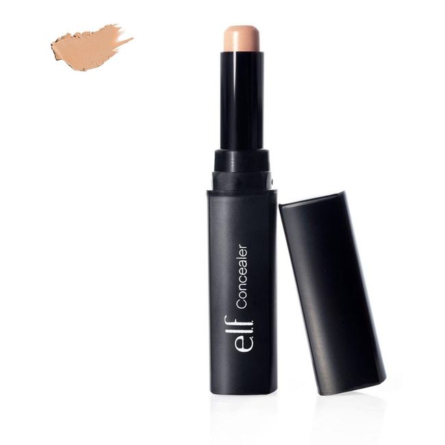 e.l.f. Cosmetics Cosmetics Cosmetics Concealer Stick, Lightweight Concealer covers Acne, Discoloration & Dark Circles, Beige