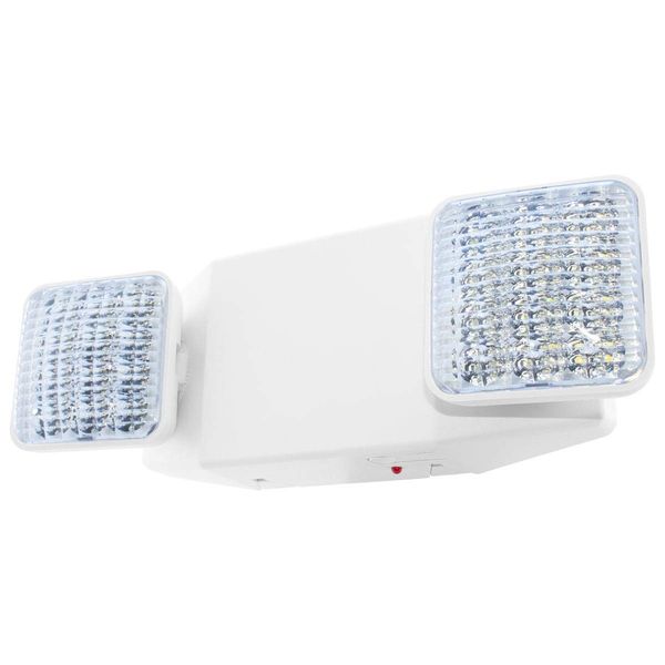 LFI Lights - UL Certified - Hardwired LED Standard Emergency Light - Square Head - EL2WBB