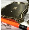 6 Pc Beautiful 3d Gold Bronze Solid Metal Steel Switch plate Outlet Covers