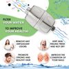 Shower Water Filter For Showerhead (Aqua Elegante) - Brushed Nickel
