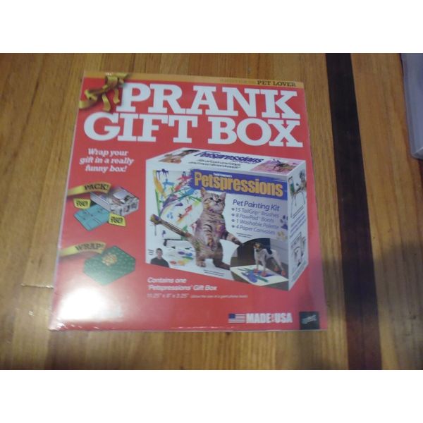 New ! Prank Gift Box Todd Lawson's Petspressions for the pet lover Joke Gift Box