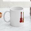 CafePress Ukulele Rainbow Mug 11 oz (325 ml) Ceramic Coffee Mug