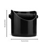 Dreamfarm Grindenstèin Sturdy, Compact, Modern Space-Saving Espresso Coffee Grind Knock Box - Black
