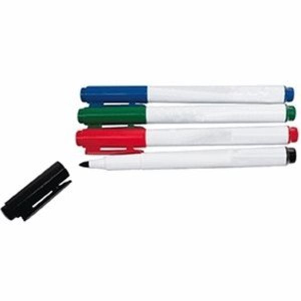 Franken Whiteboard Pens U Act. Line 3 mm Pack of 4 Assorted Colours)