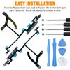 S&L ENTERPRISE Volume Control Mute Button Connector Flex Cable Replacement Compatible with iPhone XS Max 6.5 inch Incl. Repair Tool Kit