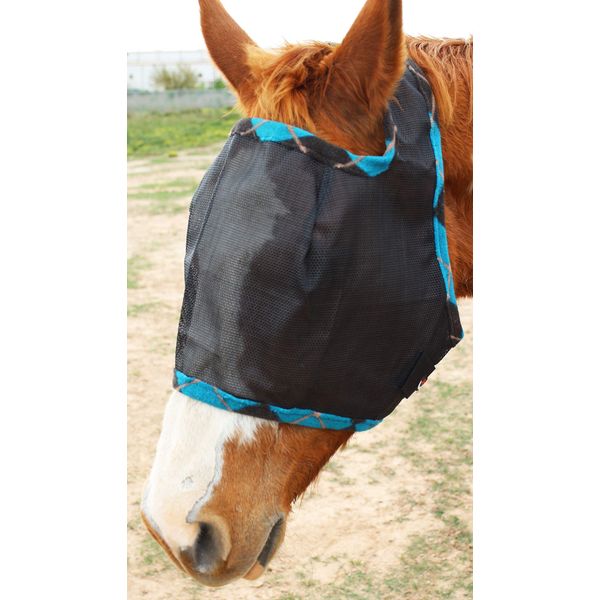 CHALLENGER Equine Horse FlyMask Summer Spring Airflow Mesh 73227