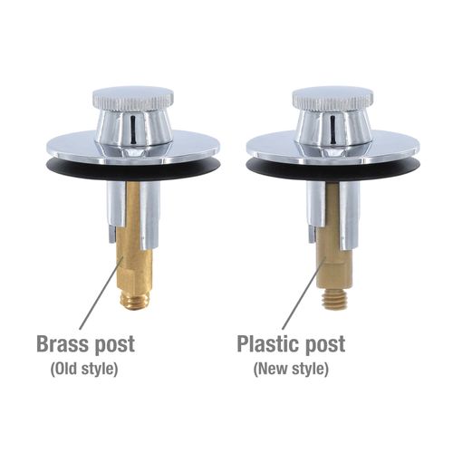 DANCO Lift and Turn Tub and Bath Drain Stopper, Chrome (88599)
