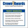 Personalized Badminton Trophy, 11" Racquets with Net Trophy Award, Customize Now