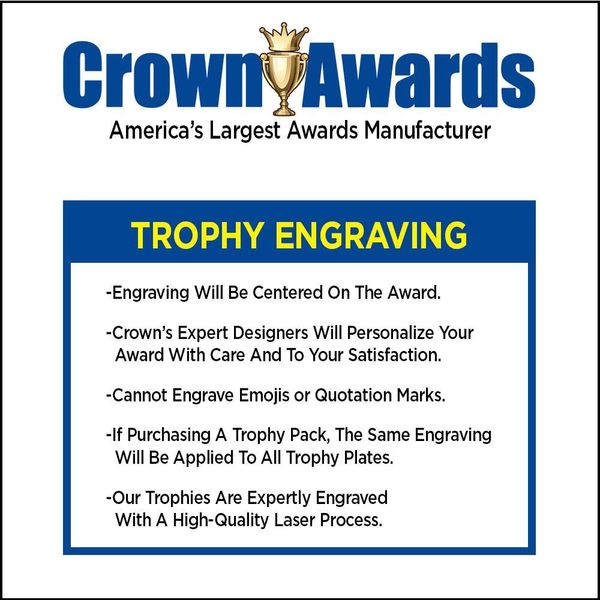 Personalized Badminton Trophy, 11" Racquets with Net Trophy Award, Customize Now