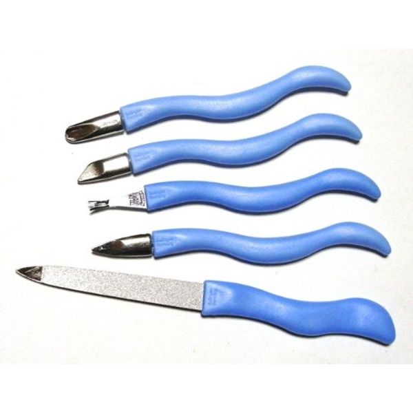 ge-zoru (Print) Gosol neirukea- 5 Pcs Set (Blue)