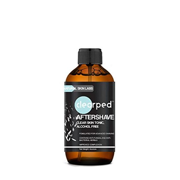 Clearped Aftershave Clear Skin Tonic, Alcohol-Free