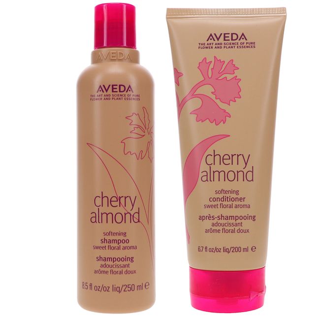 Aveda Cherry Almond Softening Shampoo 8.5 oz & Cherry Almond Softening