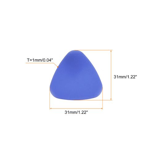 sourcing map Phone Pry Opening Tools Plastic 25pcs Dark Blue 1mm Thick for Mobile Phone PC Tablet Laptop LCD Screen Repair, Guitar Picks