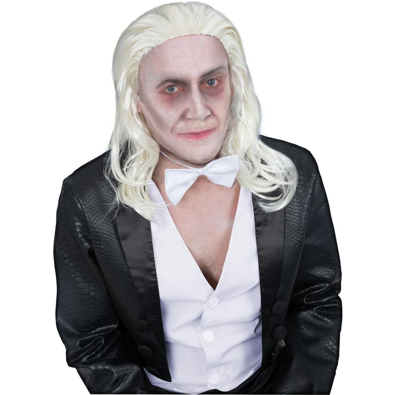 Smiffys Rocky Horror Show Riff Raff Wig, Blonde, Shoulder-Length Swept ...
